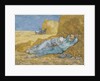 Noon, or The Siesta, after Millet, 1890 by Vincent van Gogh