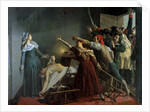 The Assassination of Marat, 1886 by Jean Joseph Weerts