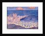 Blue seascape, Wave Effect, c.1893 by Georges Lacombe