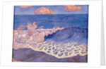 Blue seascape, Wave Effect, c.1893 by Georges Lacombe