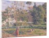 Vegetable Garden at the Hermitage, Pontoise, 1879 by Camille Pissarro