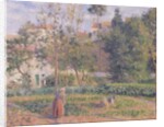 Vegetable Garden at the Hermitage, Pontoise, 1879 by Camille Pissarro