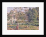 Vegetable Garden at the Hermitage, Pontoise, 1879 by Camille Pissarro