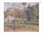 Vegetable Garden at the Hermitage, Pontoise, 1879 by Camille Pissarro