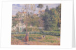 Vegetable Garden at the Hermitage, Pontoise, 1879 by Camille Pissarro