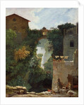 The Falls of Tivoli, 18th century by Jean-Honore Fragonard