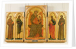 Virgin and Child with St. Francis, John the Baptist, St. John the Evangelist, St. Anthony of Padua, 1354 by Paolo Veneziano