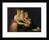 Camille Desmoulins his wife Lucile and their son Horace-Camille c.1792 by Jacques Louis David