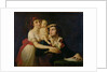 Camille Desmoulins his wife Lucile and their son Horace-Camille c.1792 by Jacques Louis David