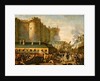 Storming of the Bastille and arrest of the Governor M. de Launay, July 14, 1789 by French School