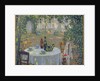 The Table in the Sun in the Garden, Gerberoy, c.1911 by Henri Eugene Augustin Le Sidaner