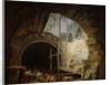 Plundering the Royal Vaults at St. Denis in October 1793 by Hubert Robert