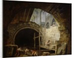 Plundering the Royal Vaults at St. Denis in October 1793 by Hubert Robert