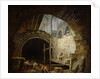 Plundering the Royal Vaults at St. Denis in October 1793 by Hubert Robert