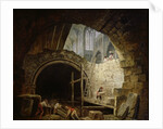 Plundering the Royal Vaults at St. Denis in October 1793 by Hubert Robert