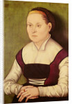 Portrait of a Woman by School German