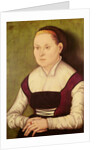 Portrait of a Woman by School German