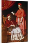 Portrait of Pope Gregory XV and Ludovico Ludovisi by Domenichino (1581-1641)