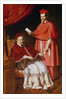 Portrait of Pope Gregory XV and Ludovico Ludovisi by Domenichino (1581-1641)