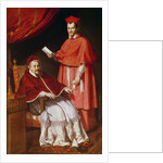 Portrait of Pope Gregory XV and Ludovico Ludovisi by Domenichino (1581-1641)