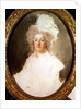 Unfinished portrait of Marie-Antoinette 1770-1819 by Alexandre Kucharski