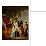 The Departure of the Volunteers by Francois Louis Joseph Watteau