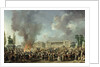The Celebration of Unity, Destroying the Emblems of Monarchy, Place de la Concorde, 10th August 1793 by Pierre Antoine Demachy