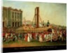 The Execution of Marie-Antoinette 16th Oct 1793 by Danish School