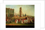 The Execution of Marie-Antoinette 16th Oct 1793 by Danish School