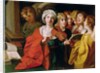 St. Cecilia with a Choir by Domenichino (1581-1641)