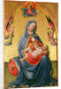 Virgin and Child with God the Father, Holy Spirit and angels by Tommaso Masolino da Panicale