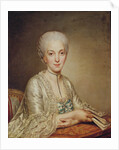 Portrait of a woman by Antoine Vestier