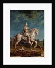 Transporting the Equestrian Statue of Louis XIV from the Workshop at the Convent of the Capucines in 1669, after 1669 by Rene Antoine Houasse
