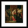 Virgin and Child between St. Justine and St. George, with a Benedictine monk by Veronese