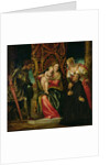 Virgin and Child between St. Justine and St. George, with a Benedictine monk by Veronese