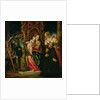 Virgin and Child between St. Justine and St. George, with a Benedictine monk by Veronese