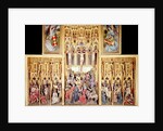 Central section of the Ambierle Altarpiece, 1460-66 by Flemish School