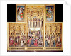 Central section of the Ambierle Altarpiece, 1460-66 by Flemish School
