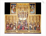 Central section of the Ambierle Altarpiece, 1460-66 by Flemish School