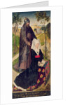 Guillemette de Montagu with Saint Guillaume, 1460-66 by Rogier van der Weyden
