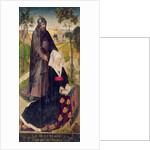 Guillemette de Montagu with Saint Guillaume, 1460-66 by Rogier van der Weyden