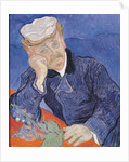 Dr. Paul Gachet, 1890 by Vincent van Gogh