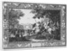 Tenture 'Histoire du Roi', Defeat of Count de Marsin, engraved by Sebastien Le Clerc 1680 by Charles (after) Le Brun