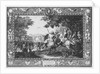 Tenture 'Histoire du Roi', Defeat of Count de Marsin, engraved by Sebastien Le Clerc 1680 by Charles (after) Le Brun