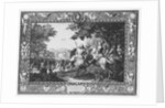 Tenture 'Histoire du Roi', Defeat of Count de Marsin, engraved by Sebastien Le Clerc 1680 by Charles (after) Le Brun