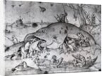 Big fishes eat small ones, 1556 by Pieter the Elder Bruegel