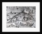 Big fishes eat small ones, 1556 by Pieter the Elder Bruegel