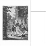 The first kiss of love, volume I, page 37 by Jean Michel the Younger (after) Moreau