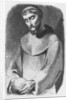 Abelard as monk at Saint-Gildas-de-Rhuys by Jean Francois (after) Gigoux
