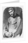 Abelard as monk at Saint-Gildas-de-Rhuys by Jean Francois (after) Gigoux